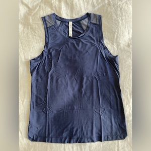 Lululemon Men's Blue Athletic Tank Top